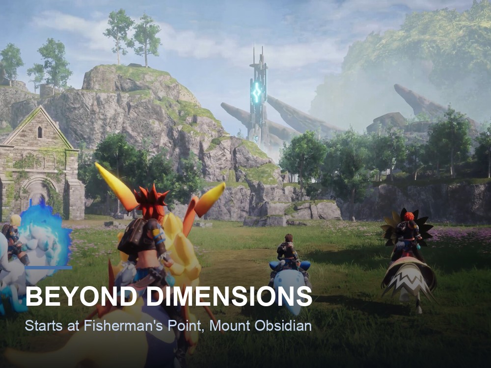 Official Palworld store artwork used to illustrate the questline's starting area