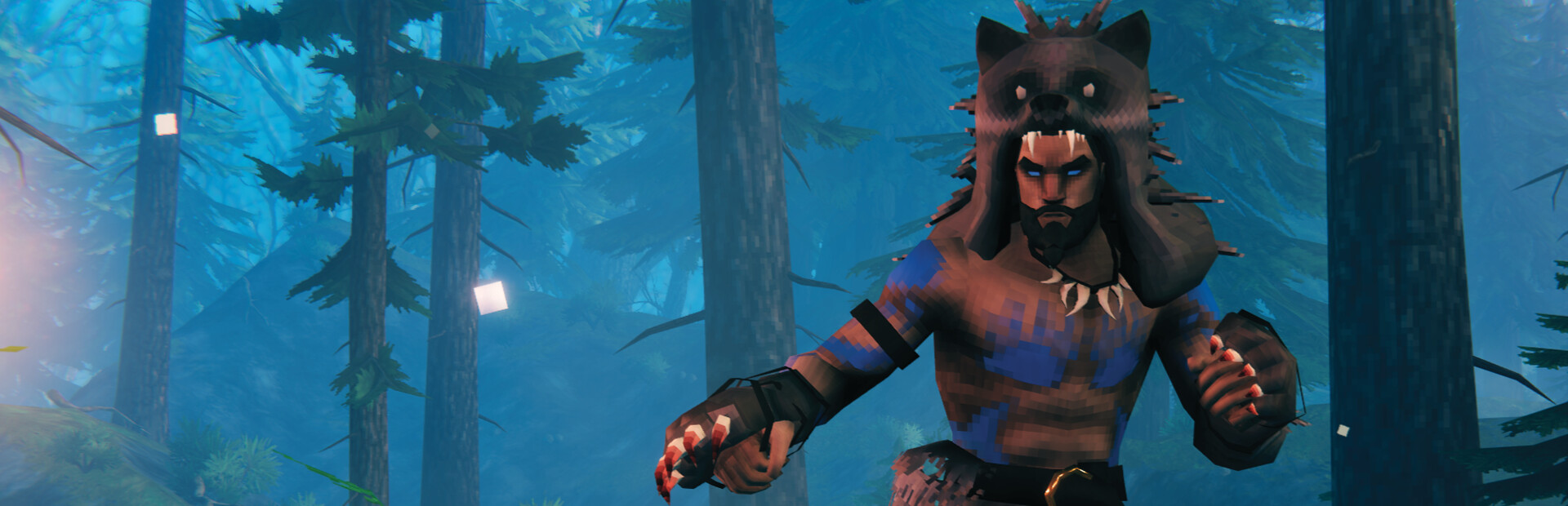 A Viking stands ready in Valheim